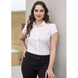 Ladies Corporate Shirts - Ladies Euro Short Sleeve Shirt