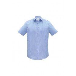 Men's Corporate Shirts - Mens Euro Short Sleeve Shirt