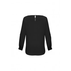 Ladies Corporate Shirts - Ladies Madison Boatneck Blouse