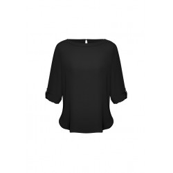Ladies Corporate Shirts - Ladies Madison Boatneck Blouse