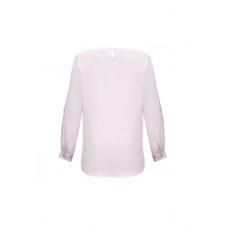 Ladies Corporate Shirts - Ladies Madison Boatneck Blouse