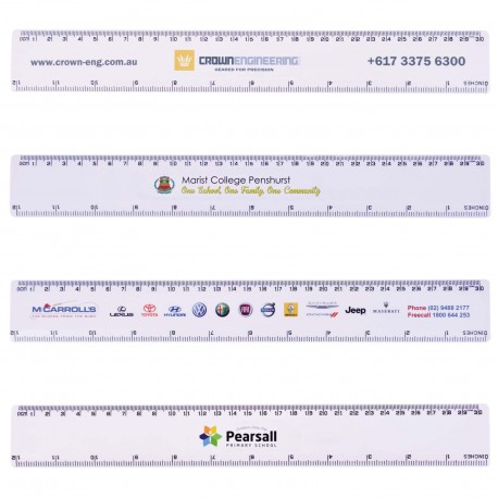 Rulers - White 30cm Ruler