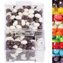 Promotional Jelly Beans - Corporate Colour Mini Jelly Beans in Dispenser