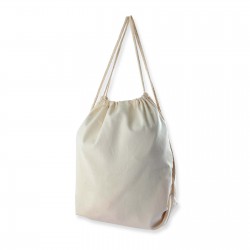 Cotton & Calico Tote Bags - Calico Drawstring Library Backpack