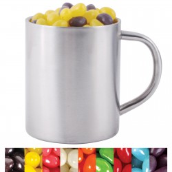 Stainless Steel Mugs - Corporate Colour Mini Jelly Beans in Java Mug