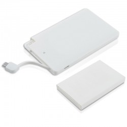 Custom Printed Lanyards - 2,200mah Picture Power Bank