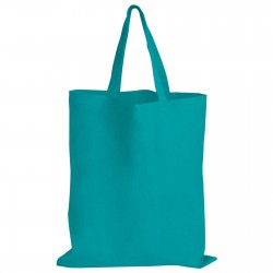 Tote & Calico Bags - Coloured Cotton Short Handle Tote Bag