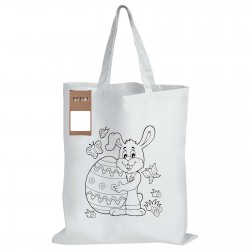 Tote & Calico Bags - Colouring Short Handle Cotton Bag & Pencils