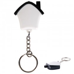 Torch Keyrings - Mini House Flashlight Keytag