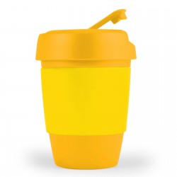 Reusable Coffee Cups - Kick Coffee Cup / Silicone Band 320ml