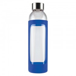 Drink Bottles - Glass - 550ml Capri Glass Bottle / Silicone Sleeve
