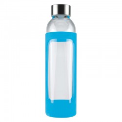 Drink Bottles - Glass - 550ml Capri Glass Bottle / Silicone Sleeve