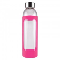 Drink Bottles - Glass - 550ml Capri Glass Bottle / Silicone Sleeve