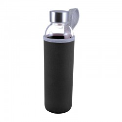 Drink Bottles - Glass - 550ml Capri Glass Bottle / Neoprene Sleeve