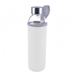 Drink Bottles - Glass - 550ml Capri Glass Bottle / Neoprene Sleeve