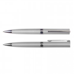 Plastic Promotional Pens - Gemini Metallic Pen Plastic