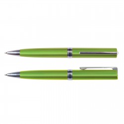 Plastic Promotional Pens - Gemini Metallic Pen Plastic