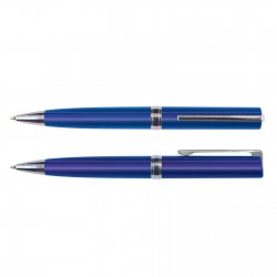 Plastic Promotional Pens - Gemini Metallic Pen Plastic