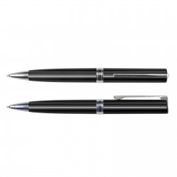Plastic Promotional Pens - Gemini Metallic Pen Plastic