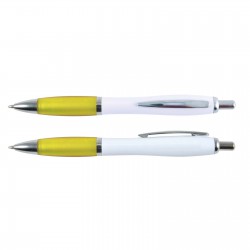 Plastic Promotional Pens - Viva Pen Plastic - White Barrel