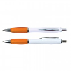 Plastic Promotional Pens - Viva Pen Plastic - White Barrel