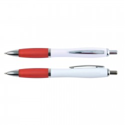 Plastic Promotional Pens - Viva Pen Plastic - White Barrel