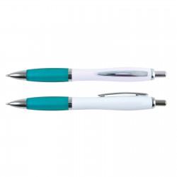Plastic Promotional Pens - Viva Pen Plastic - White Barrel