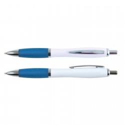 Plastic Promotional Pens - Viva Pen Plastic - White Barrel