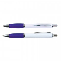 Plastic Promotional Pens - Viva Pen Plastic - White Barrel