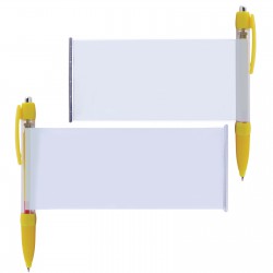 Plastic Promotional Pens - Banner Pen Plastic