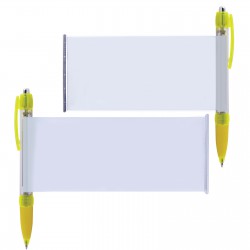 Plastic Promotional Pens - Banner Pen Plastic