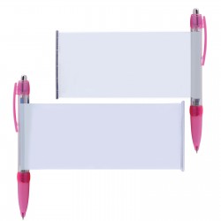 Plastic Promotional Pens - Banner Pen Plastic
