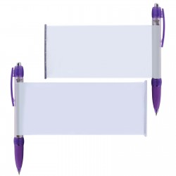 Plastic Promotional Pens - Banner Pen Plastic