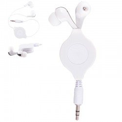 Wired & Bluetooth Headphones - Zen Retractable Earbuds / Headphones