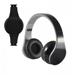 Wired & Bluetooth Headphones - Hyper Bluetooth Headphones in EVA Zipper Case