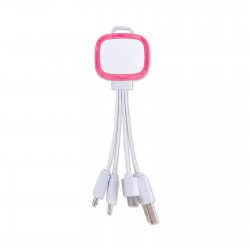 USB Hubs & Cables - Family Light Up 3 in 1 Cable