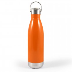 Drink Bottles - Metal - Soda Vacuum Bottle with Hanger Lid 500ml