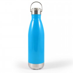 Drink Bottles - Metal - Soda Vacuum Bottle with Hanger Lid 500ml