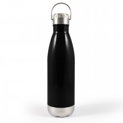 Drink Bottles - Metal - Soda Vacuum Bottle with Hanger Lid 500ml