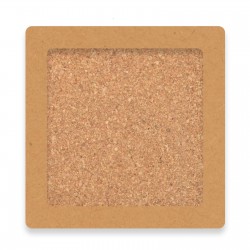 Coasters - Villa Cork Square Coaster - Set of 4
