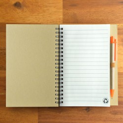 Promotional Journals & Noteboooks - Savannah Notebook / Matador Pen