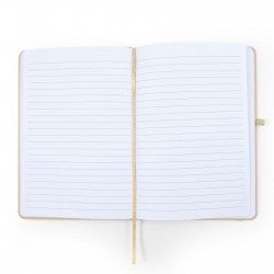 Promotional Journals & Noteboooks - Venture A5 Natural Notebook