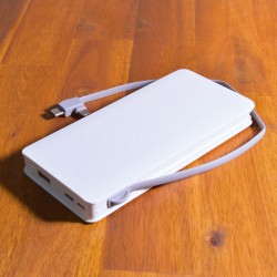 Custom Printed Lanyards - Sabre Eco Wireless Power Bank