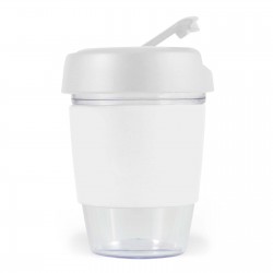 Reusable Coffee Cups - Kick Cup Crystal / Silicone Band 320ml