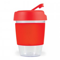 Reusable Coffee Cups - Kick Cup Crystal / Silicone Band 320ml