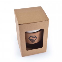 Reusable Coffee Cups - Glass - Vienna Eco Coffee Cup / Cork Band 320ml