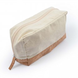Toiletry Bags - Corsica Calico / Cork Utility Case