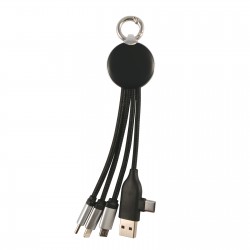 USB Hubs & Cables - Kinetic Round Glow Cable