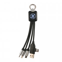USB Hubs & Cables - Kinetic Square Glow Cable