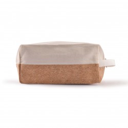 Toiletry Bags - Scenic Cotton Cork Utility Pouch